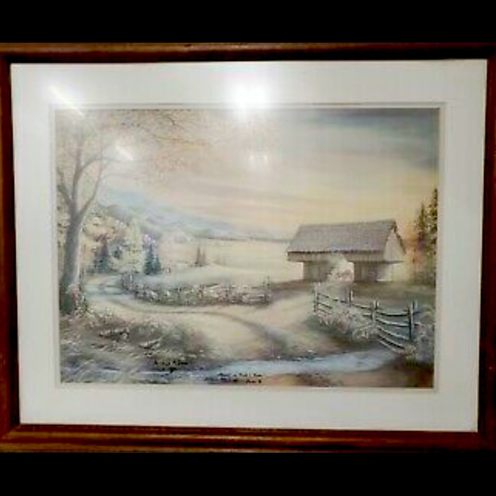 “Cades Cove” by artist Arnold McDowell.